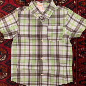 Plaid Button down shirt